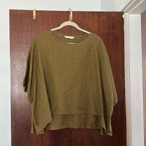 Linn Tee Olive Green